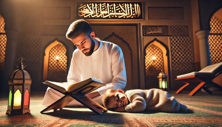 Recitation Quran with daily practice schedule