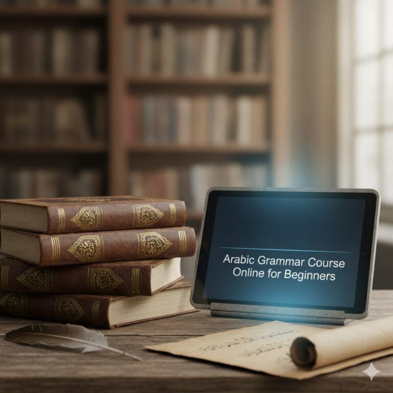 Arabic Grammar Course Online for Beginners