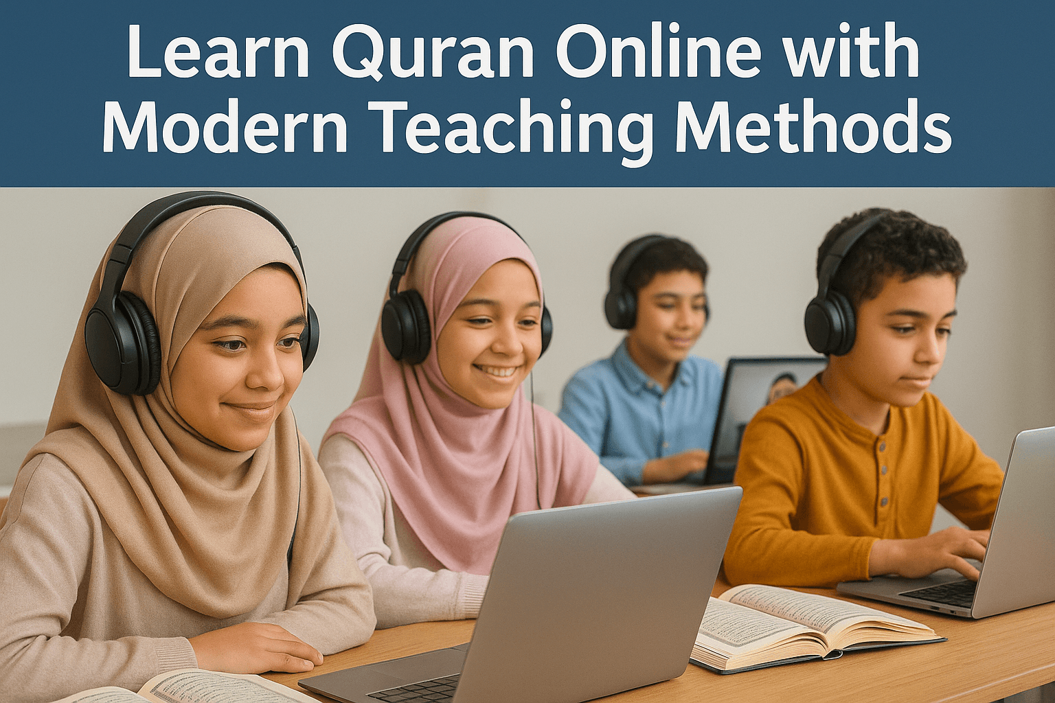 Learn Quran online with modern teaching methods