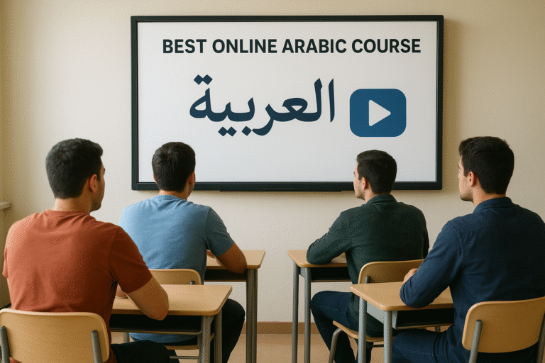 Best Online Arabic Course.