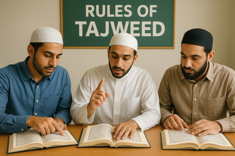 Learn Tajweed Rules with Expert Islamic Teachers
