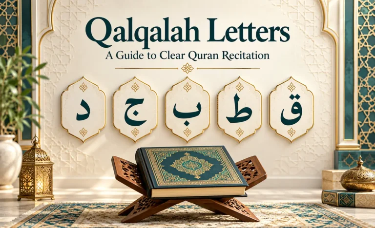 Qalqalah Letters