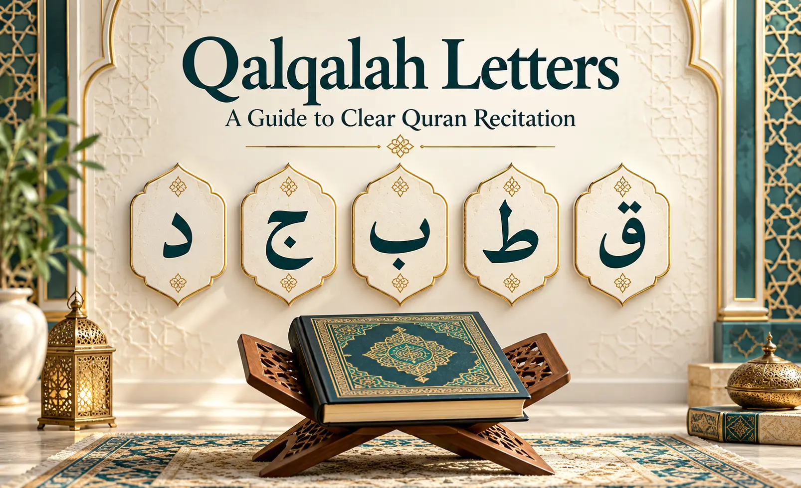 Qalqalah Letters
