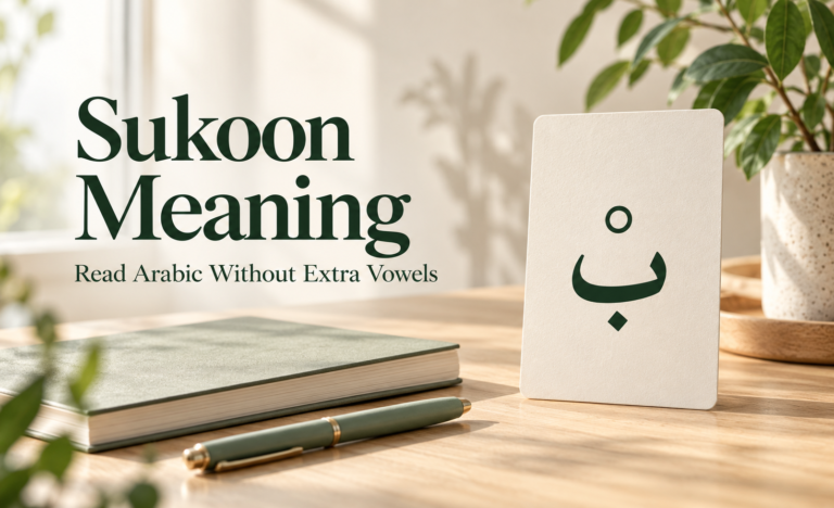 Sukoon Meaning